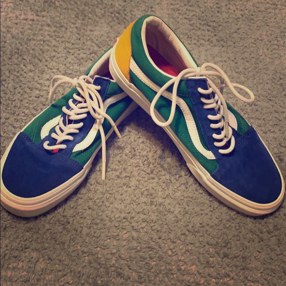Color Block Yacht Club Old School Vans